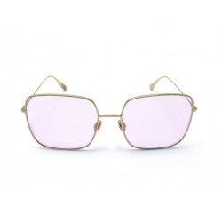 NEUF LUNETTES DE SOLEIL DIOR DIORSTELLAIRE1 EN METAL DORE + ETUI SUNGLASSES 340€