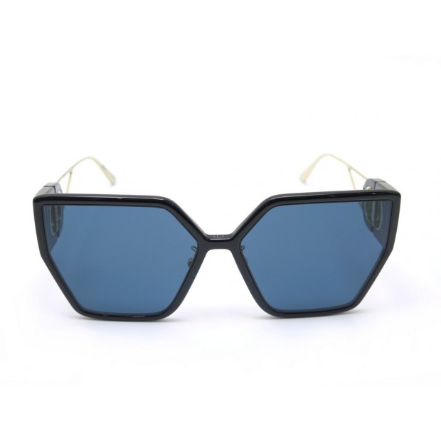 NEUF LUNETTES DE SOLEIL DIOR 30MONTAIGNE BU PLASTIQUE NOIR +ETUI SUNGLASSES 420€