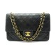 VINTAGE SAC A MAIN CHANEL TIMELESS CLASSIQUE A01112 BANDOULIERE CUIR NOIR 6850€