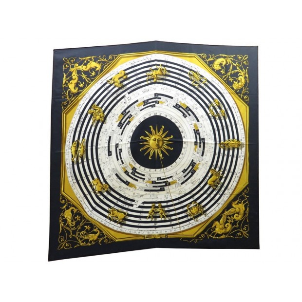 NEUF FOULARD HERMES ASTROLOGIE + BOITE 