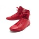 CHAUSSURES YVES SAINT LAURENT BASKETS SL/01H CUIR ROUGE 42 + BOITE SNEAKERS 545€