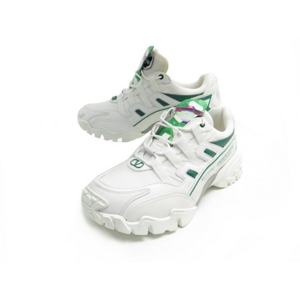 NEUF CHAUSSURES BASKETS VALENTINO X UNDERCOVER CLIMBER 43 BLANC SNEAKERS 1047€