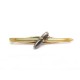 PINCE A CRAVATE MONTBLANC STYLO EN METAL DORE + BOITE TIE CLIP PEN 270€