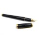 STYLO PLUME ST DUPONT OLYMPIO EN RESINE NOIR BLACK FOUNTAIN PEN 495€