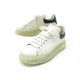 CHAUSSURES ALEXANDER MCQUEEN BASKETS BULLE 37.5 IT 38.5 FR EN CUIR SNEAKERS 450€