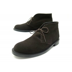 NEUF CHAUSSURES JM WESTON BOTTINES CHUKKA COLLECTION MILES 7.5D 41.5 DAIM 620€