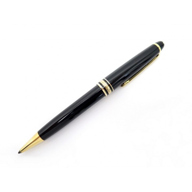 VINTAGE STYLO BILLE MONTBLANC MEISTERSTUCK CLASSIQUE DORE 10883 NOIR PEN 370€