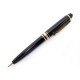 STYLO BILLE MONTBLANC MEISTERSTUCK MOZART PM DORE EN RESINE NOIR PEN 335€