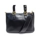 SAC A MAIN FENDI CABAS PM 8BH367 EN CUIR NOIR BANDOULIERE LEATHER HAND BAG 2100€