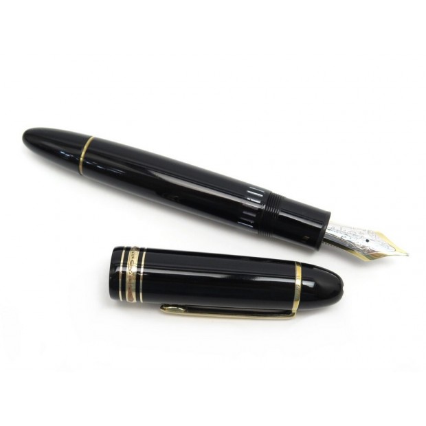 STYLO PLUME MONTBLANC MEISTERSTUCK 149 DORE 115384 PISTON + ETUI LE TANNEUR 820€