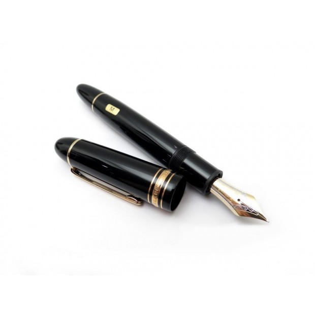 NEUF COFFRET STYLO PLUME MONTBLANC MEISTERSTUCK 149 10575 NOIR + ENCRIER 765€