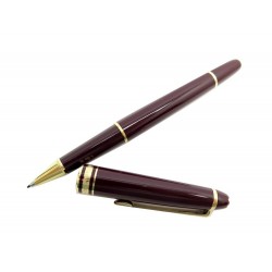 STYLO BILLE MONTBLANC MEISTERSTUCK CLASSIQUE DORE ROLLERBALL BORDEAUX PEN 410€