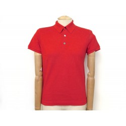 TSHIRT HERMES POLO SELLIER TAILLE 36 S EN COTON ROUGE RED COTTON TOP 430€