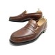 CHAUSSURES JM WESTON MOCASSINS 180 9C 43 FIN EN CUIR MARRON LEATHER SHOES 670€