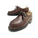 CHAUSSURES PARABOOT DERBY MORZINE 42 EN CUIR MARRON BROWN LEATHER SHOES 440€