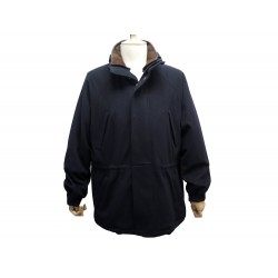 NEUF MANTEAU LORO PIANA ICER L 48 EN CACHEMIRE BLEU MARINE NEW JACKET COAT 4100€