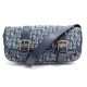 SAC A MAIN CHRISTIAN DIOR TROTTER TOILE MONOGRAM OBLIQUE BLEU HAND BAG 1760€