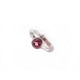 NEUF BAGUE POIRAY LOLITA 50 OR BLANC 18K ET GRENAT RHODOLITE + BOITE RING 750€