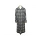 NEUF MANTEAU CHANEL P49508 T42 L EN TWEED DE LAINE GRIS NEW GREY WOOL COAT 7590€