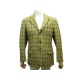 NEUF VESTE HERMES M 48 EN LAINE A CARREAUX VERT G510 NEW WOOL JACKET 1700€