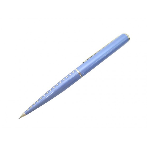 NEUF STYLO LOUIS VUITTON PORTE MINES 7 MM EN METAL BLEU NEW CRITERIUM PEN 380€