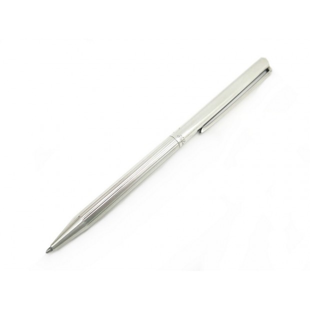 STYLO BILLE ST DUPONT CLASSIQUE 45170 ARGENT MASSIF ARGENTE BALLPOINT PEN 320€