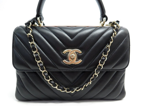  sac a main chanel trendy cc bandouliere en cuir