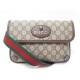 NEUF SAC CEINTURE GUCCI NEO VINTAGE GG SUPREME 493930 TOILE MARRON NEW BAG 790€