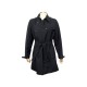 NEUF MANTEAU IMPERMEABLE BURBERRY TRENCH COURT L 44 NOIR NEW COAT 1850€