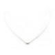 COLLIER DJULA PENDENTIF NOEUD EN OR BLANC 18K ET DIAMANTS GOLD DIAMOND NECKLACE