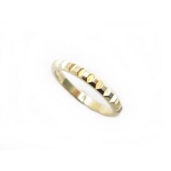 BAGUE BOUCHERON ALLIANCE CLOU DE PARIS TAILLE 59 EN OR JAUNE 18K GOLD RING 1460€