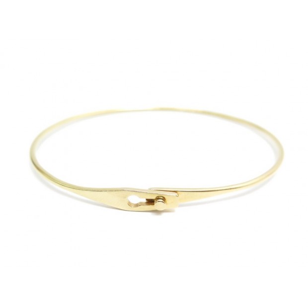 BRACELET DINH VAN SERRURE 334101 EN OR JAUNE 18K 5.9GR 18 CM YELLOW GOLD JEWEL