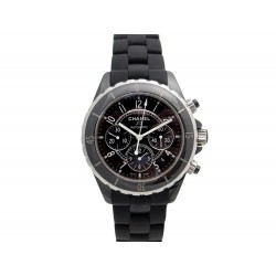 MONTRE CHANEL J12 H0940 41 MM CHRONOGRAPHE AUTOMATIQUE CERAMIQUE NOIR 8700€