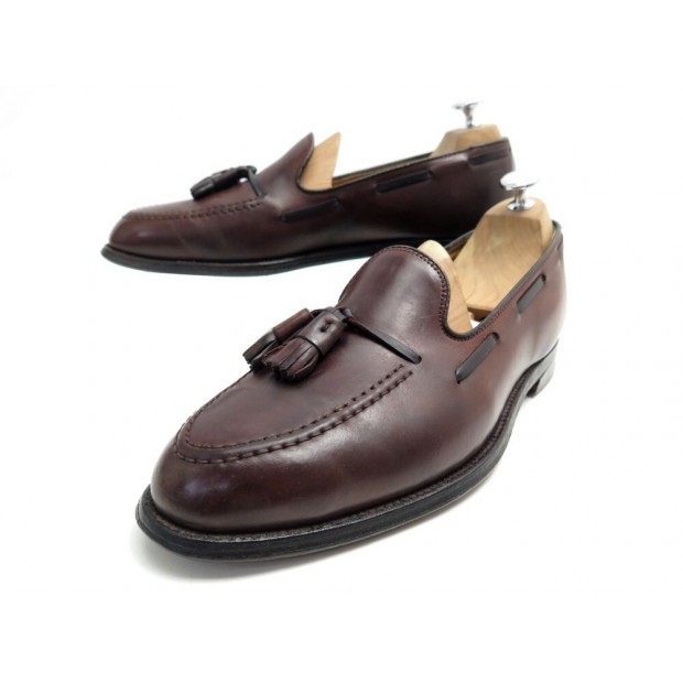 CHAUSSURES ALDEN POUR BERTEIL 9 US 42 FR MOCASSINS A PAMPILLES CUIR MARRON 745€