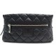 NEUF POCHETTE CHANEL COCO COCOON TROUSSE DE TOILETTE GM MATELASSE NOIR POUCH