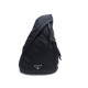 NEUF SAC A DOS PRADA 2VZ092 BANDOULIERE EN TOILE NYLON NOIR NEW BACKPACK 1200€