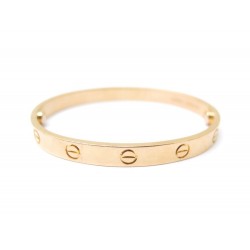 BRACELET CARTIER LOVE 17 CM EN OR ROSE 18K + BOITE GOLD JEWEL 6750€