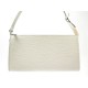 NEUF SAC A MAIN LOUIS VUITTON POCHETTE ACCESSOIRES NM EN CUIR EPI BLANC BAG 820€