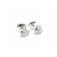 BOUCLES D'OREILLES TIFFANY ARIA PLATINE ET DIAMANTS 0.6CT + BOITE EARRINGS 4550€