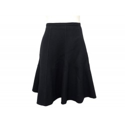 NEUF JUPE CHRISTIAN DIOR S 36 EN CACHEMIRE NOIR BLACK CASHMERE NEW SKIRT