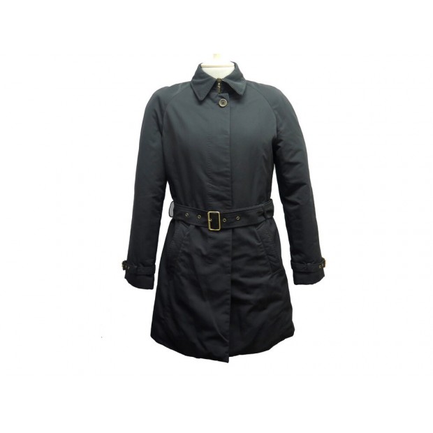 NEUF MANTEAU BURBERRY TRENCH REMBOURRE M 38 CEINTURE TARTAN BLOUSON COAT 1090€