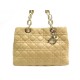 SAC A MAIN CHRISTIAN DIOR LADY SOFT EN CUIR CANNAGE BEIGE CABAS HAND BAG 1970€