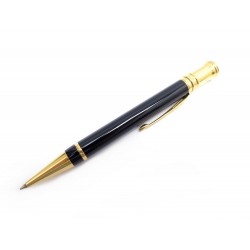 STYLO BILLE PARKER DUOFOLD CLASSIQUE EN RESINE NOIR BALLPOINT PEN 346€