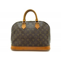 SAC A MAIN LOUIS VUITTON ALMA PM M53151 TOILE MONOGRAM LV HAND BAG PURSE 1250€