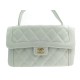 NEUF SAC A MAIN CHANEL FERMOIR TIMELESS EN CUIR MATELASSE BLEU HAND BAG 4800€