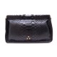 NEUF SAC POCHETTE JEROME DREYFUSS CLIC CLAC M CUIR PYTHON HAND BAG POUCH 360€