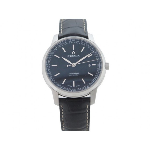 NEUF MONTRE ETERNA TANGAROA 2948.41 42MM AUTOMATIQUE ACIER + BOITE WATCH 1155€