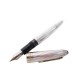 VINTAGE STYLO PLUME MONTBLANC 146 LEGRAND DOUE SOLITAIRE ARGENT MASSIF PEN 2125€