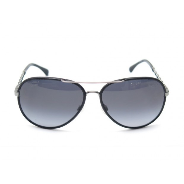 lunettes de soleil chanel aviateur q metal