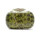 NEUF POCHETTE DIANE VON FURSTENBERG FLIRTY SNAKE MINAUDIERE BANDOULIERE SAC 290€